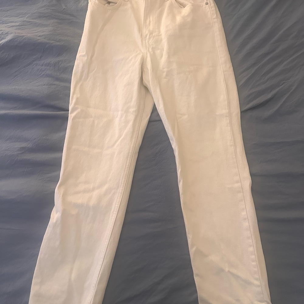 levi’s high 70’s slim straight denim jeans